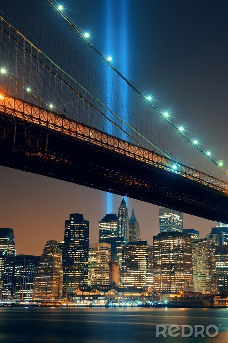 Poster New York City Brücke