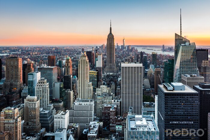 Poster New York City Stadt 3D