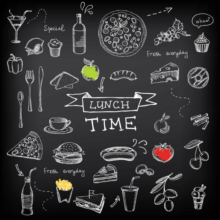 Poster Obst und Gemüse und andere Produkte