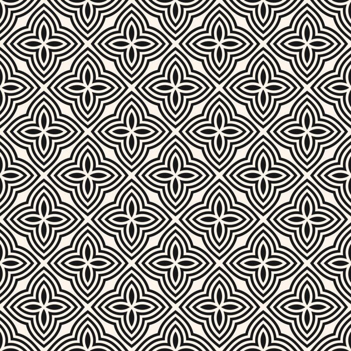 Poster Orientalischer Vektorkreis