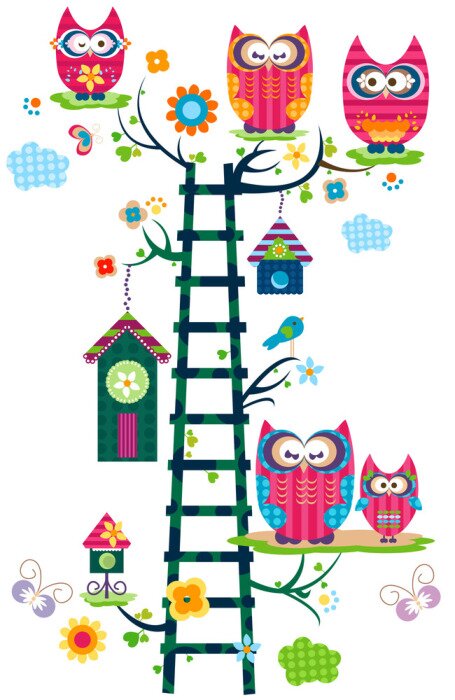 Poster owl `s Baum
