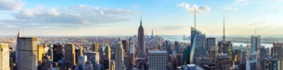 Poster Panorama New York Stadt