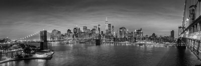 Panorama von Brooklyn in New York