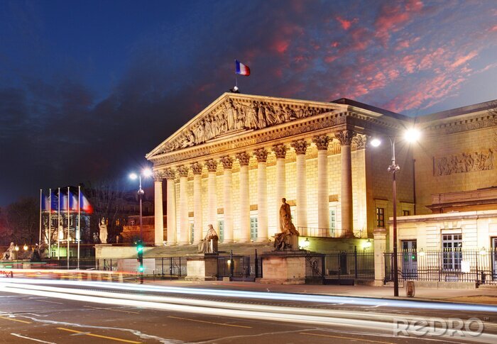 Poster Parlament in Paris