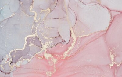 Fototapete Pastellfarben abstrakte Komposition