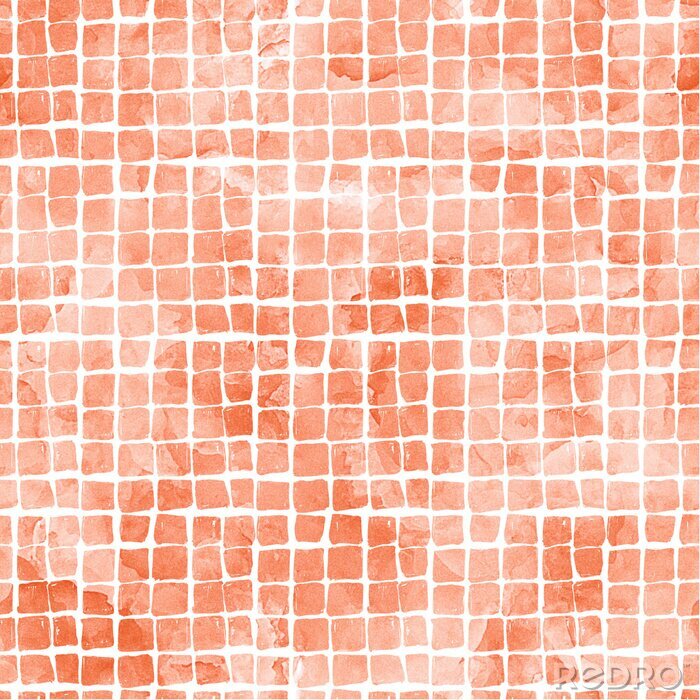 Poster Pastellfarbene Fliesen