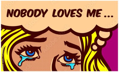 Poster Pop-Art-Comic-Illustration