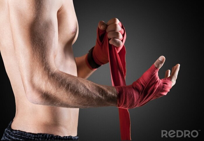 Poster Professionelles Boxen-Kampf