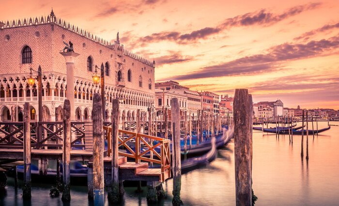 Poster Promenade in Venedig