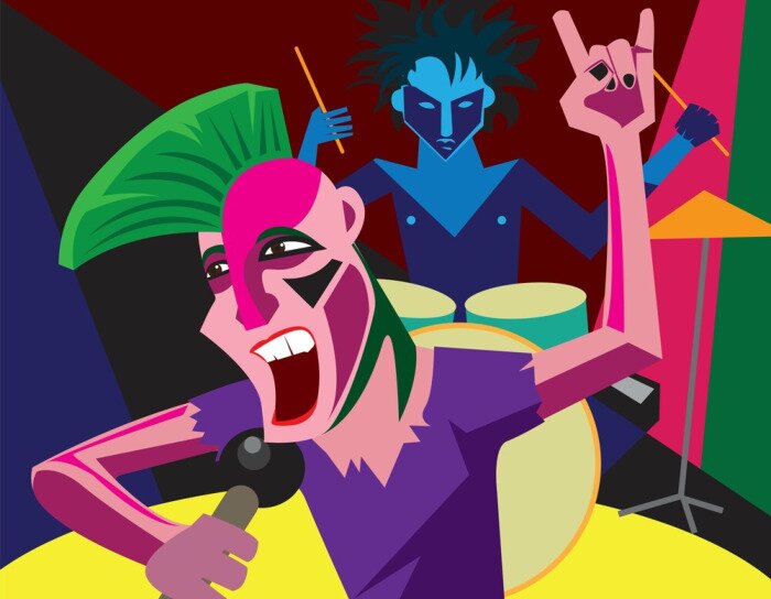 Poster Punkmusik-Band