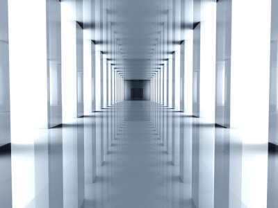 Räumlicher Gang Korridor