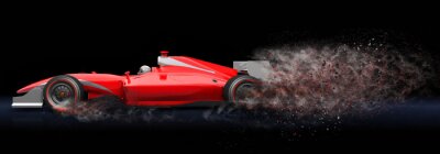 Rasende rote Formel 1