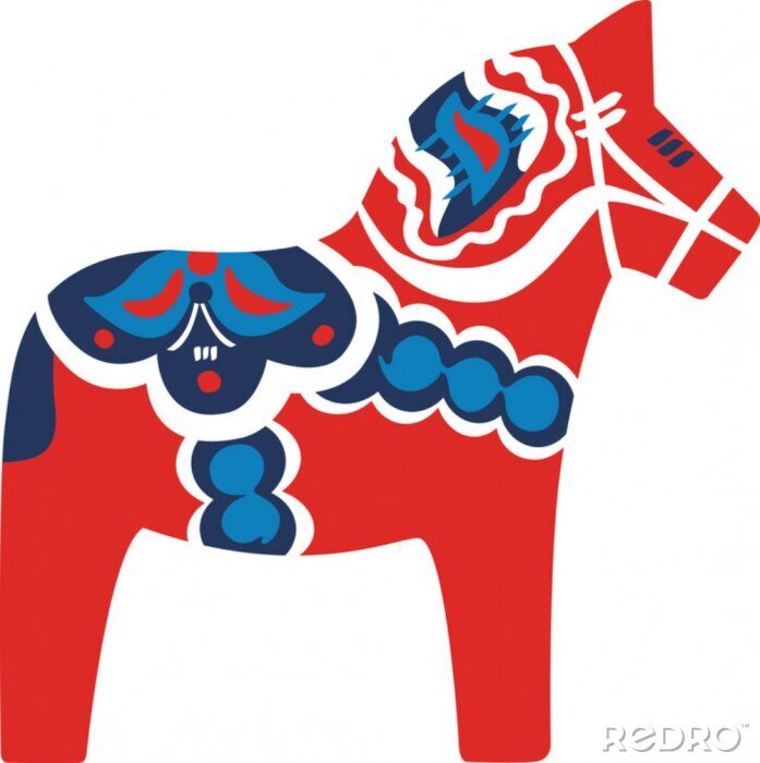 Poster Regionales skandinavisches Pferd