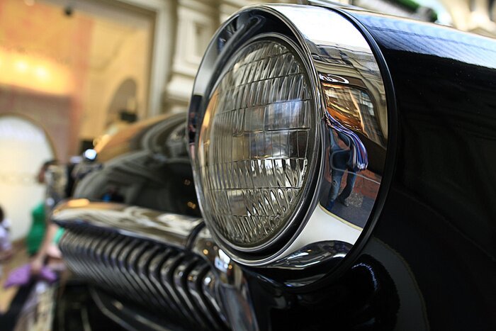 Poster Retro-Auto-Element