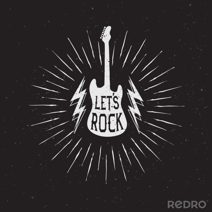 Poster Rock-Embleme