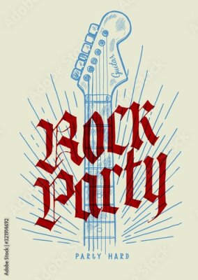 Poster Rock-Party