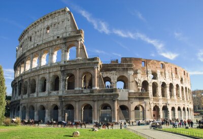 Römisches Kolosseum am schönen Tag