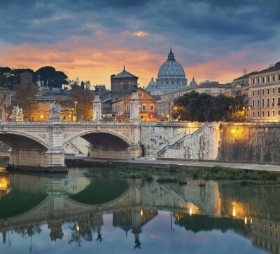 Rom Stadt Brücke
