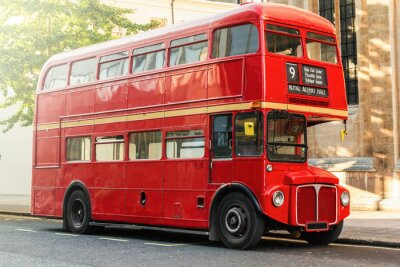 Poster Roter Londoner Bus