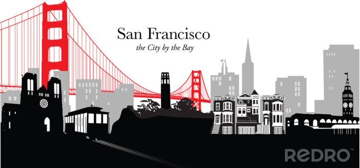 Poster San Francisco Skyline