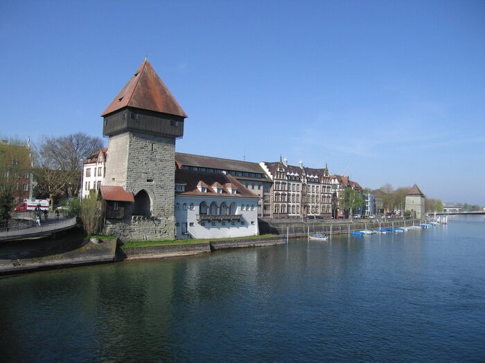Poster Schloss am Rhein