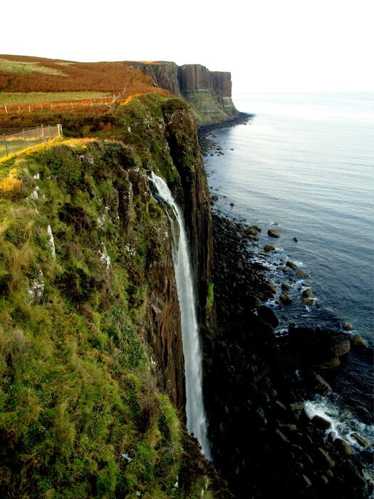Poster Schottischer Wasserfall
