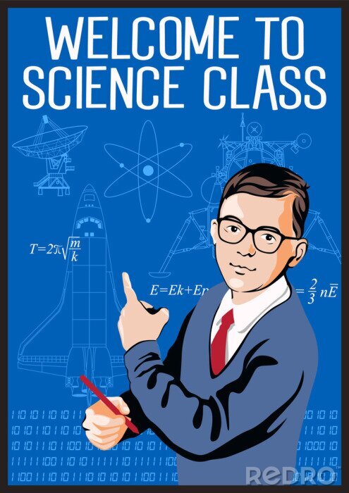 Poster Schulposter über Wissenschaft