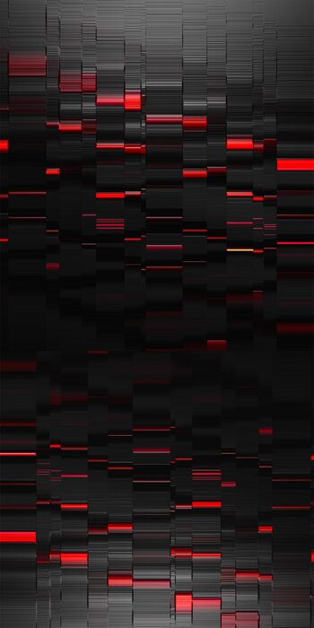 Poster Schwarze und rote 3d Oberfläche