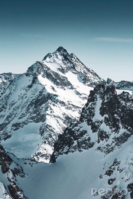 Poster Schweizer Alpen im Winter