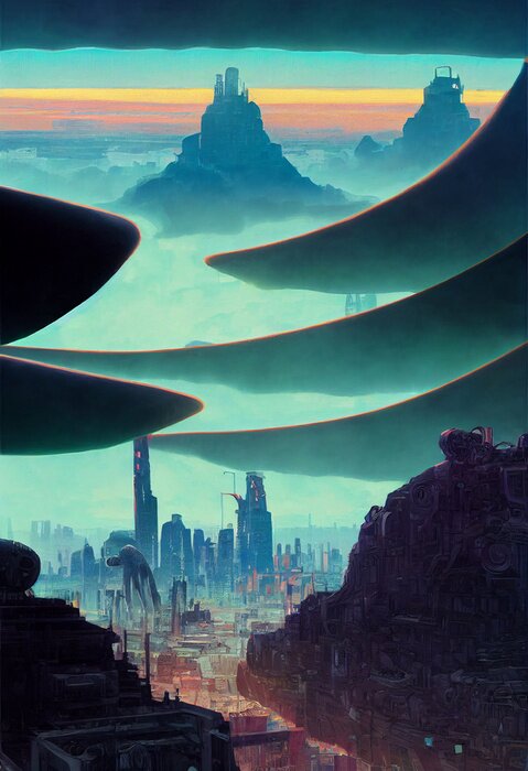 Poster Science-Fiction-Fantasy-Planet