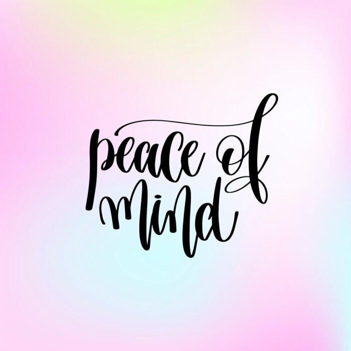 Poster Seelenfrieden 