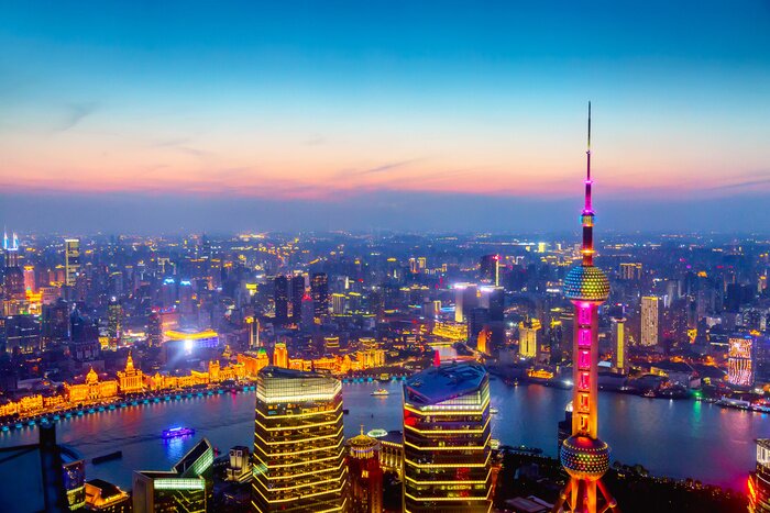 Poster Shanghai-Panorama