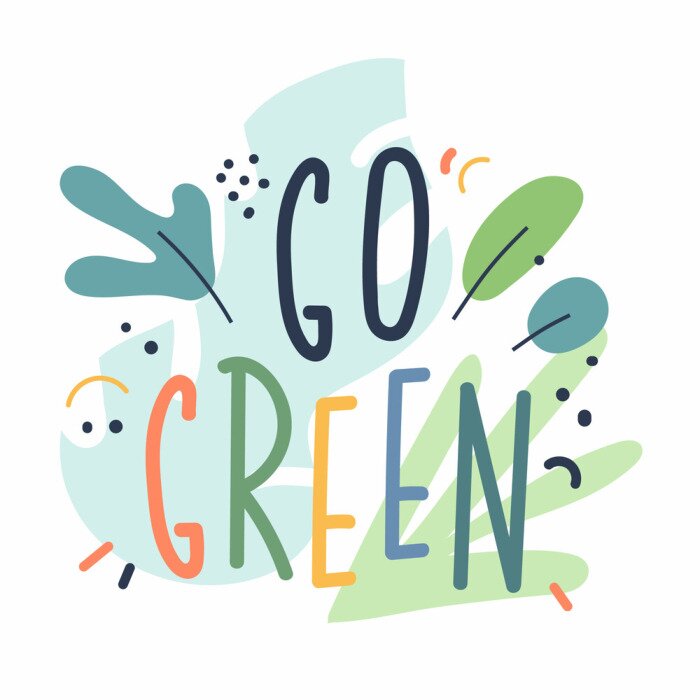 Poster Skandinavischer Öko-Stil