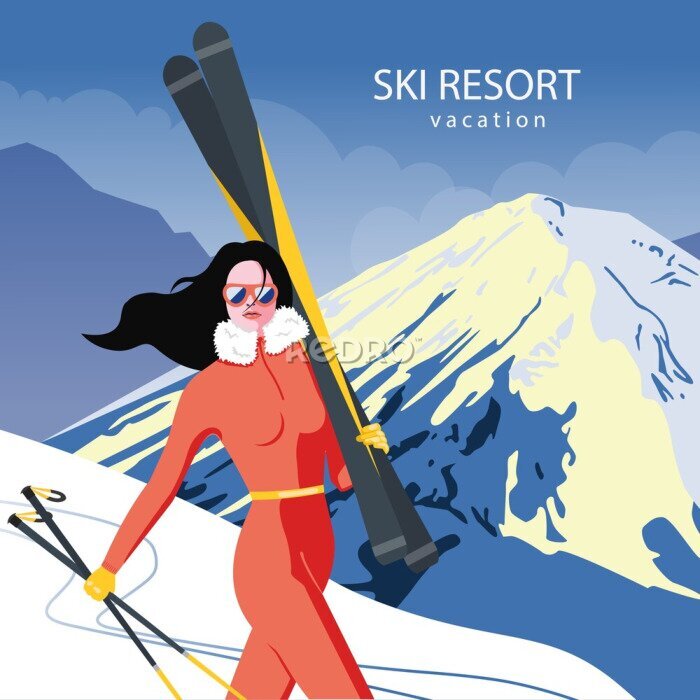 Poster Skiausflug