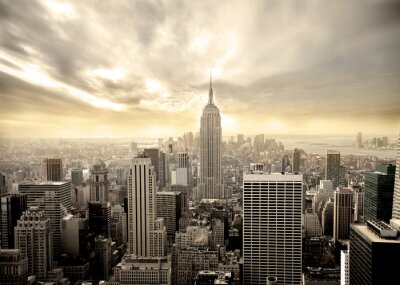 Skyline von New York mit dem Empire State Building