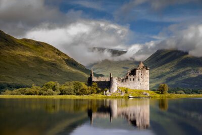 Sonnenaufgang am Kilchurn Castle
