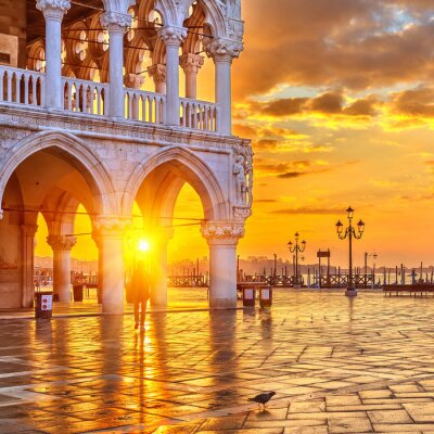 Sonnenaufgang in Venedig