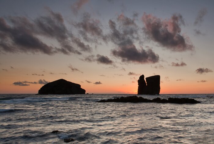 Poster Sonnenuntergang in der Meereslandschaft