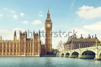 Poster Sonniger Tag in London