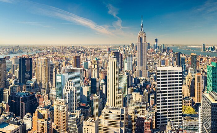 Poster Sonniges Manhattan