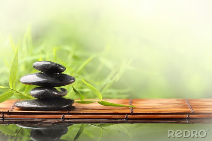 Poster Spa-Stillleben