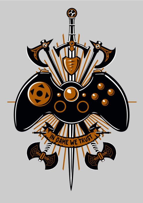 Poster Spielerwappen