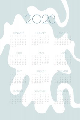 Poster Splash-Kalender 2023