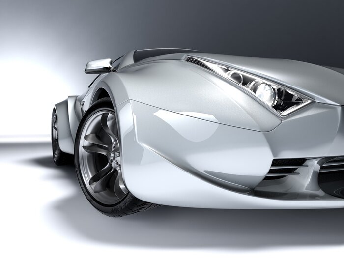 Poster Sportfahrzeug modern