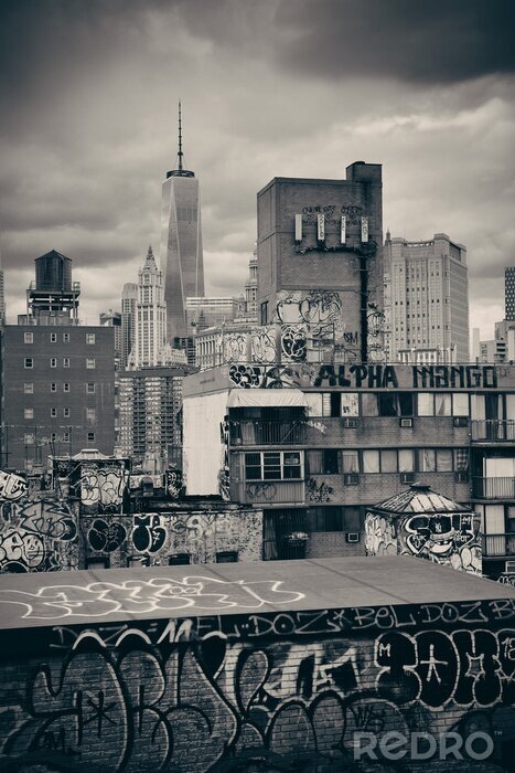 Poster Städtische Graffiti New York City