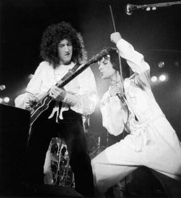 Poster Standbild vom Queen-Konzert 1976