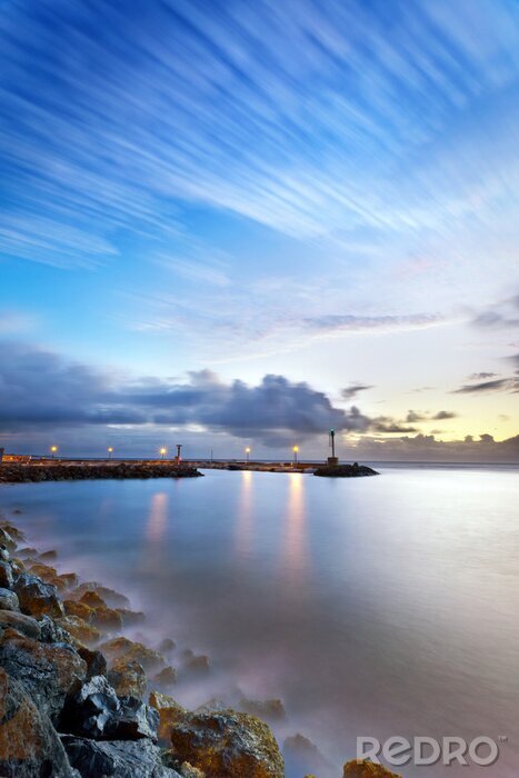 Poster Steg in einer schönen Landschaft