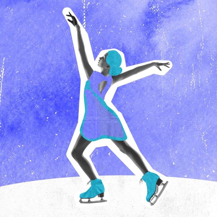 Poster Tanzen Sie auf Eis