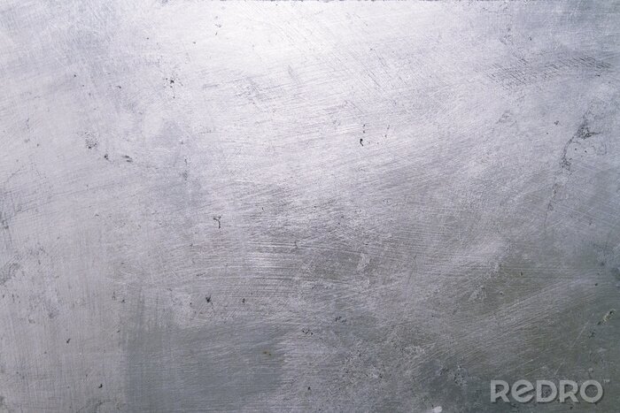 Poster Textur von gebürstetem Metall