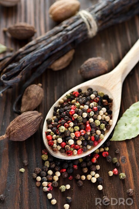 Poster Ungemahlene Gewürze